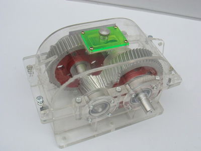 透明減速器教學(xué)模型 直觀理解機(jī)械傳動(dòng)的創(chuàng)新教具